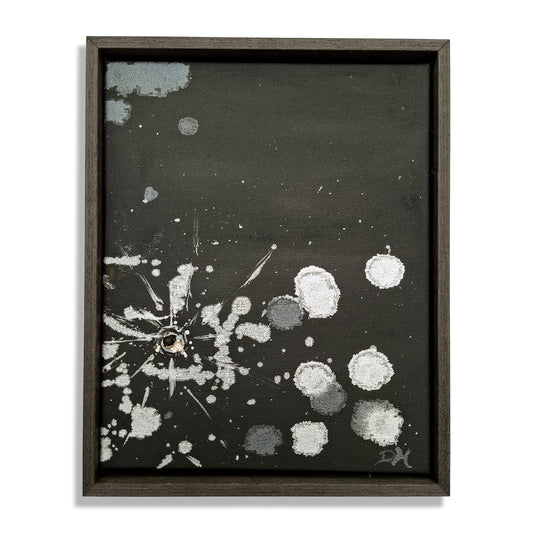 The Rage / 22X27.5cm / Original Irish Abstract Art